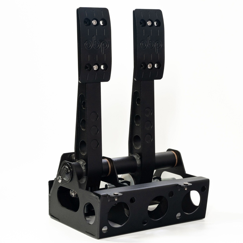 OBP Universal Pro Race V2 Floor Mount 2 Pedal Assembly