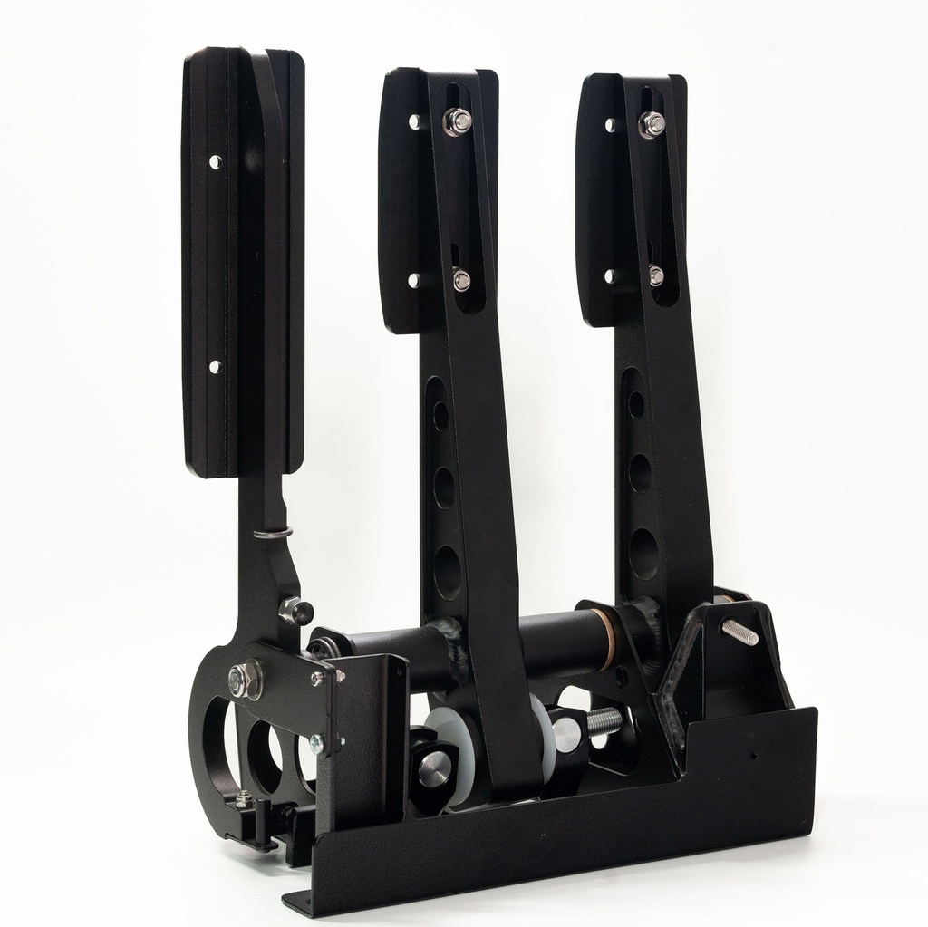 OBP Universal Pro Race Cockpit Floor Mount 3 Pedal Assembly