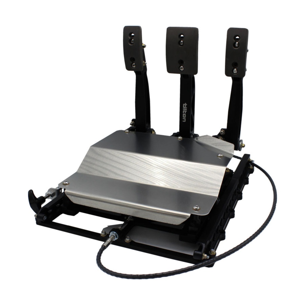 Tilton 850 Series Floor Mount 3 Pedal Assembly With Slider System