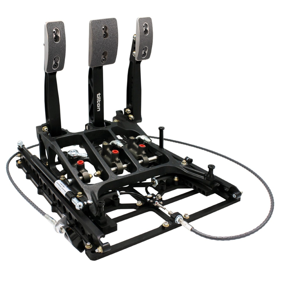 Tilton 850 Series Floor Mount 3 Pedal Assembly With Slider System