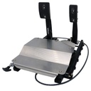 Tilton 850 Series Floor Mount 2 Pedal Assembly With Slider System