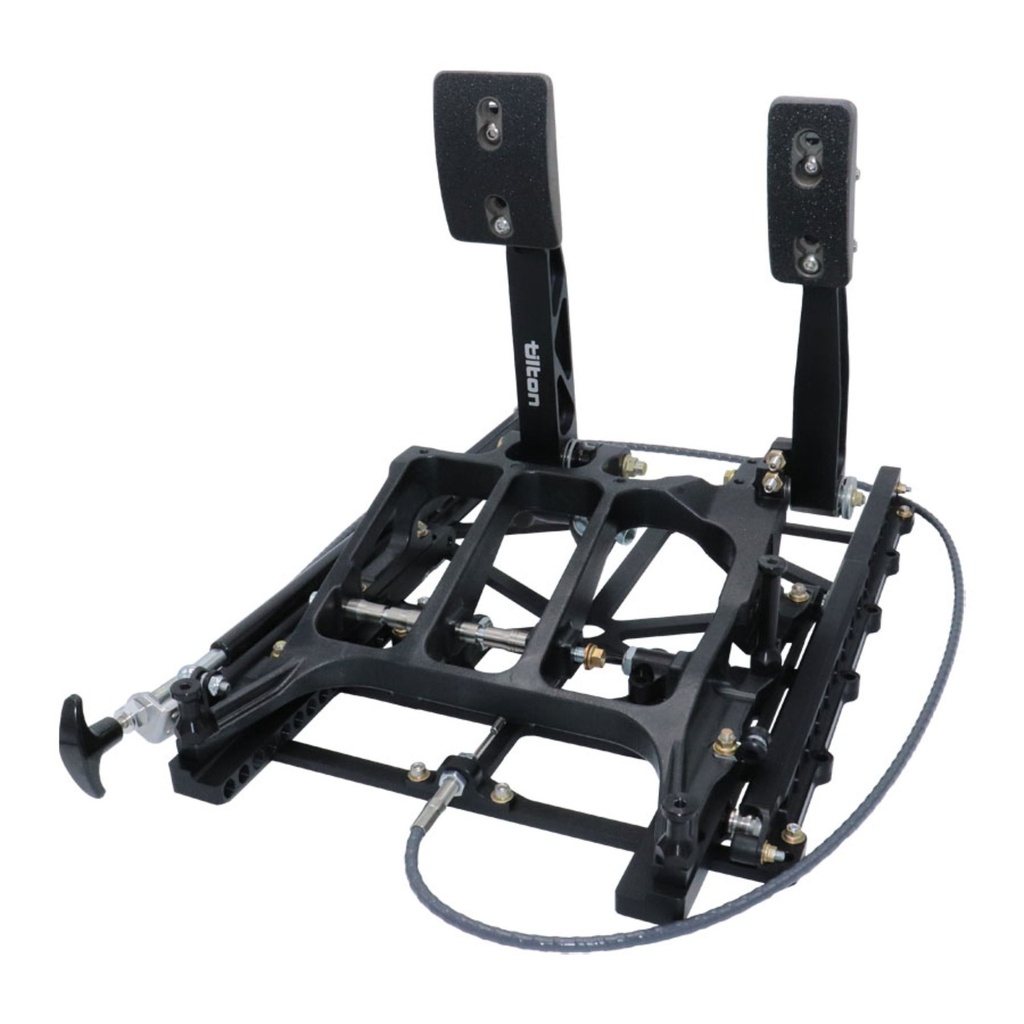 Tilton 850 Series Floor Mount 2 Pedal Assembly With Slider System