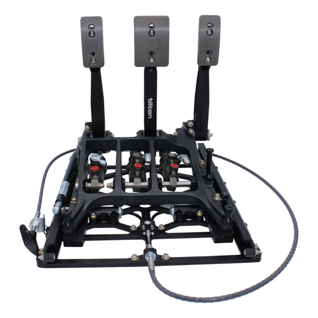 Tilton 850 Series Floor Mount 3 Pedal Assembly With Slider System