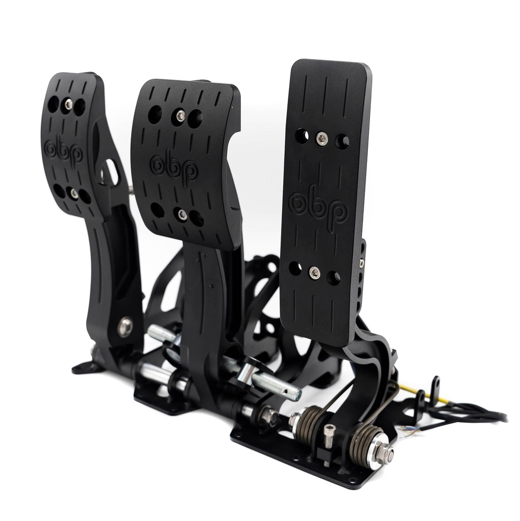 OBP Universal Racing Series Cockpit Floor Mount 3 Pedal Box Assembly