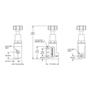 Wilwood Brake Proportioning valve - Screw Knob Adjustment
