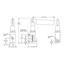 Wilwood Brake Proportioning valve - Lever Adjustment