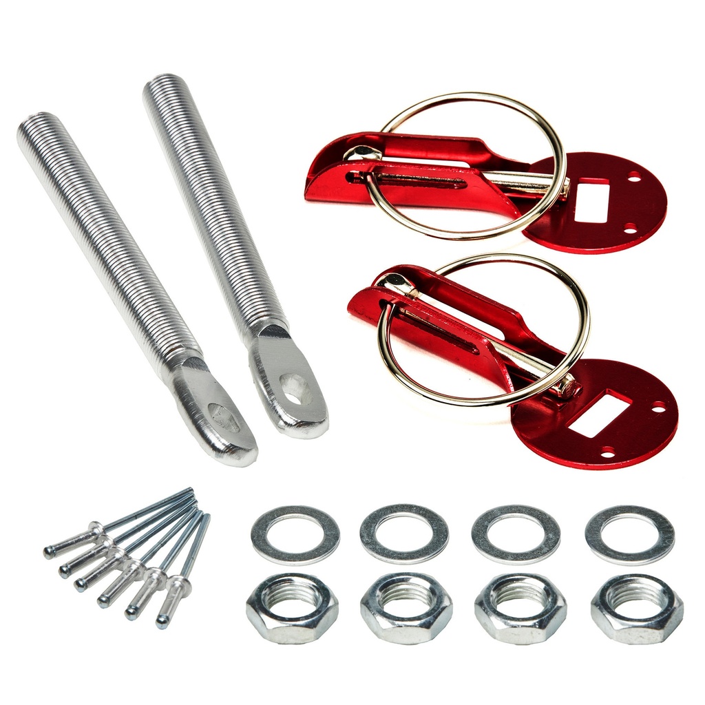 Pitking Products Competition Quick Release Aluminium Bonnet Pins