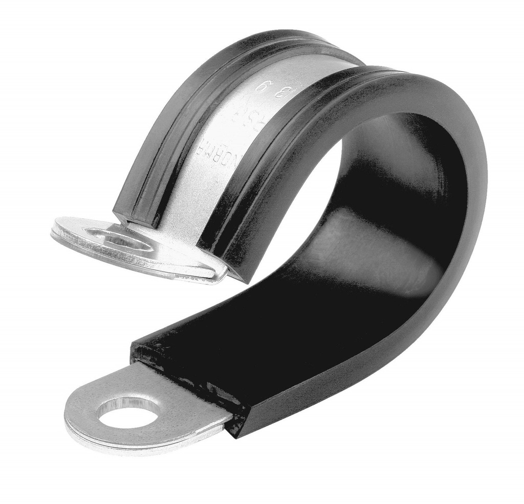 Automec Rubber Lined P Clips - Pack Of 10