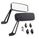 Pitking Products Universal Alloy Race Mirrors - Pair