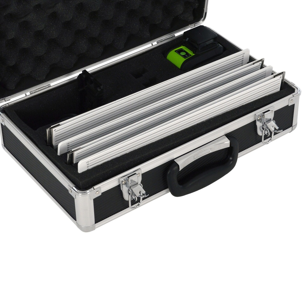 B-G Racing 360 Degree Scale Pad Laser Levelling Kit With Case