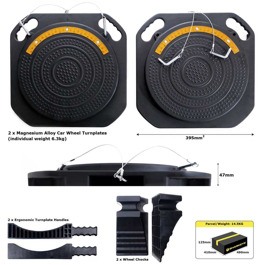 Sharkeye Car Bearing Turn Plates