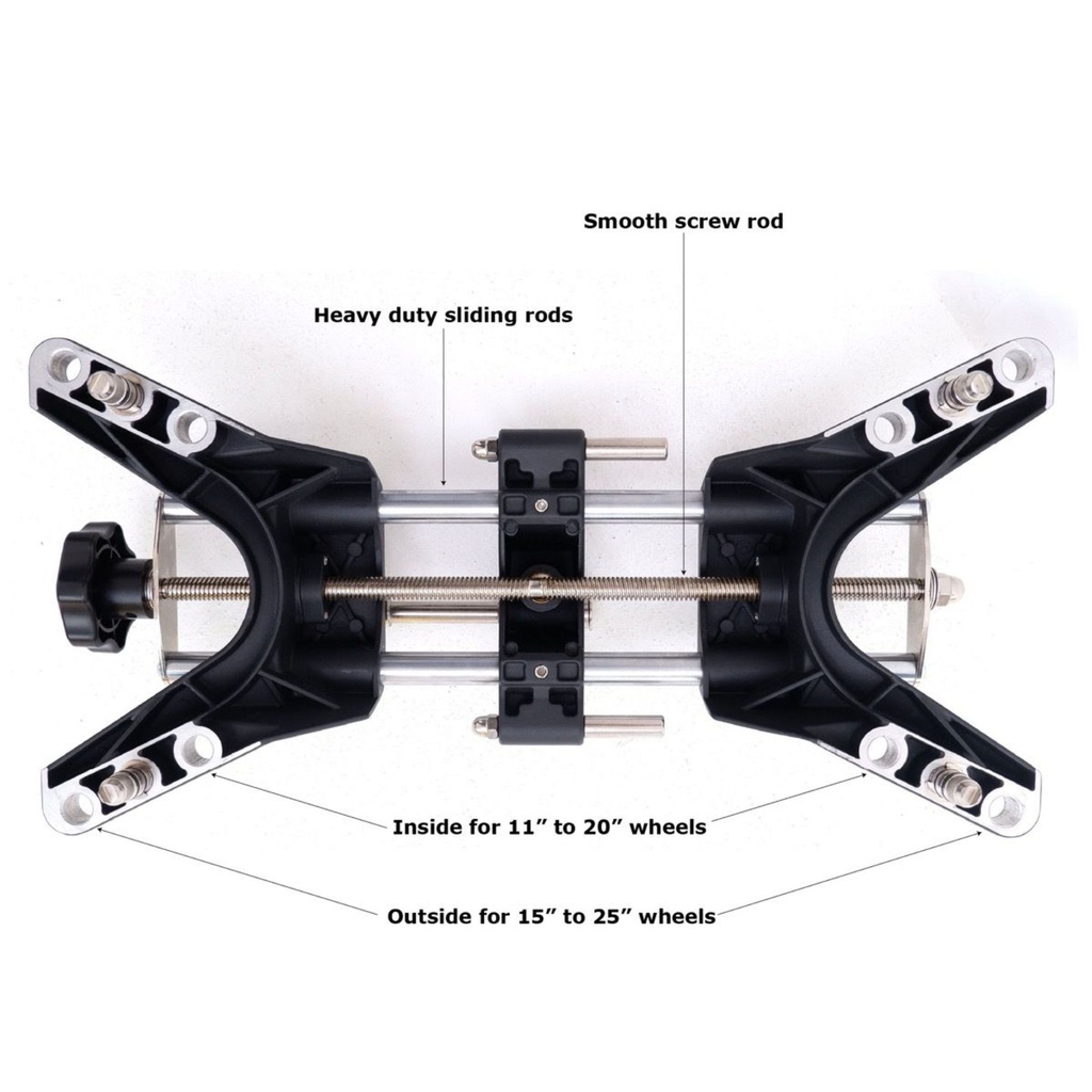 Sharkeye 4x4 Point Wheel Clamps - Set Of 4