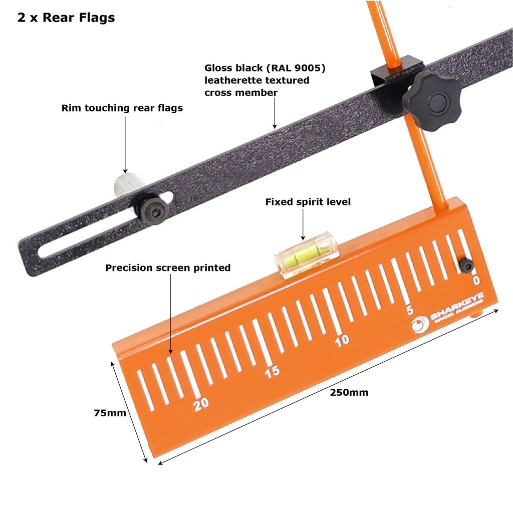 Sharkeye Monsta Wheel Aligner For 4x4s / Pick Ups / SUVs