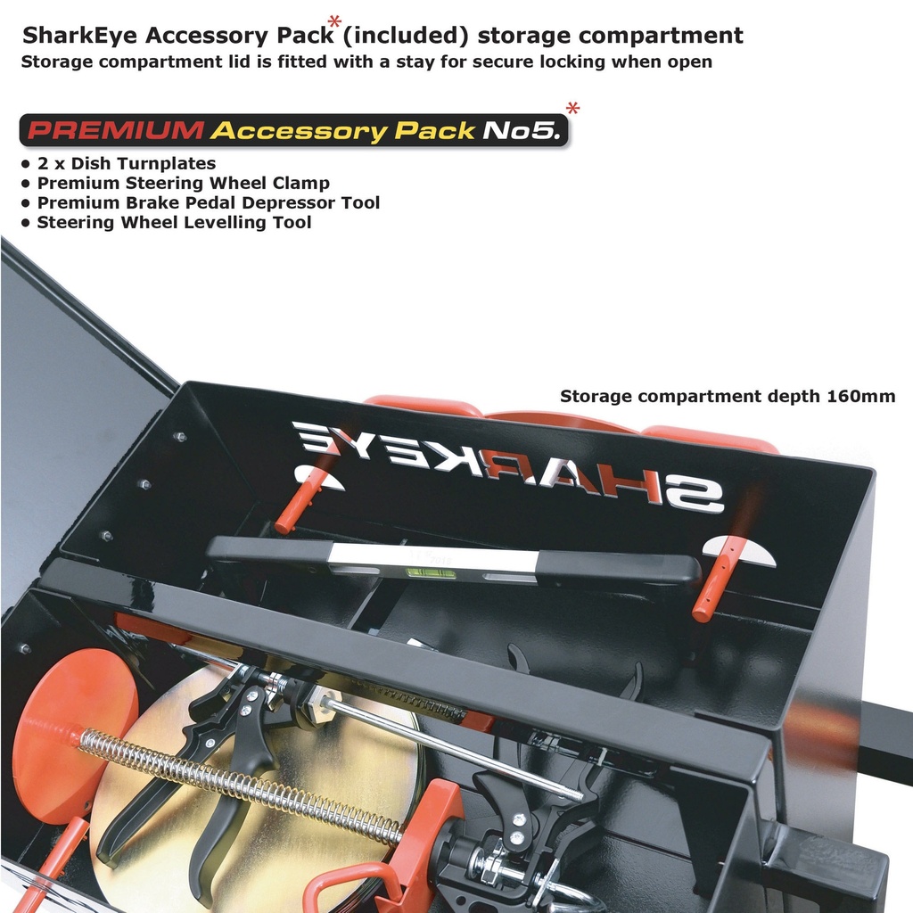 Sharkeye Bigeye Four Wheel Laser Aligner