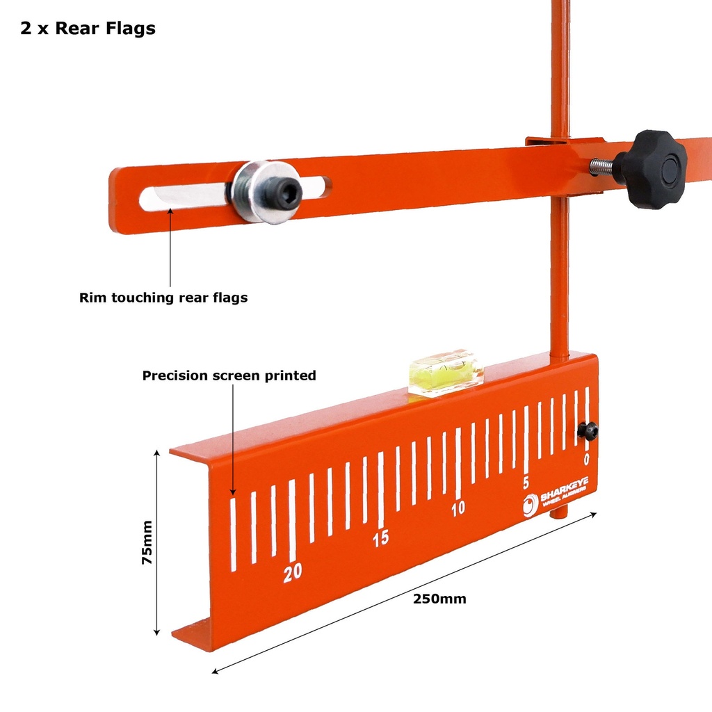 Sharkeye Roller Four Wheel Laser Aligner