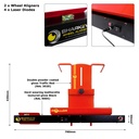 Sharkeye Roller Four Wheel Laser Aligner