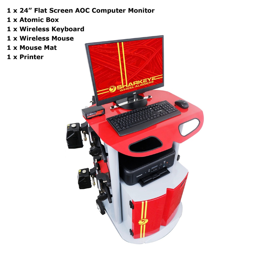 Sharkeye Elegante 8CCD Computerised Wheel Aligner
