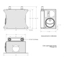 T7Design 3.5Kw Lightweight Heater With Side Vents
