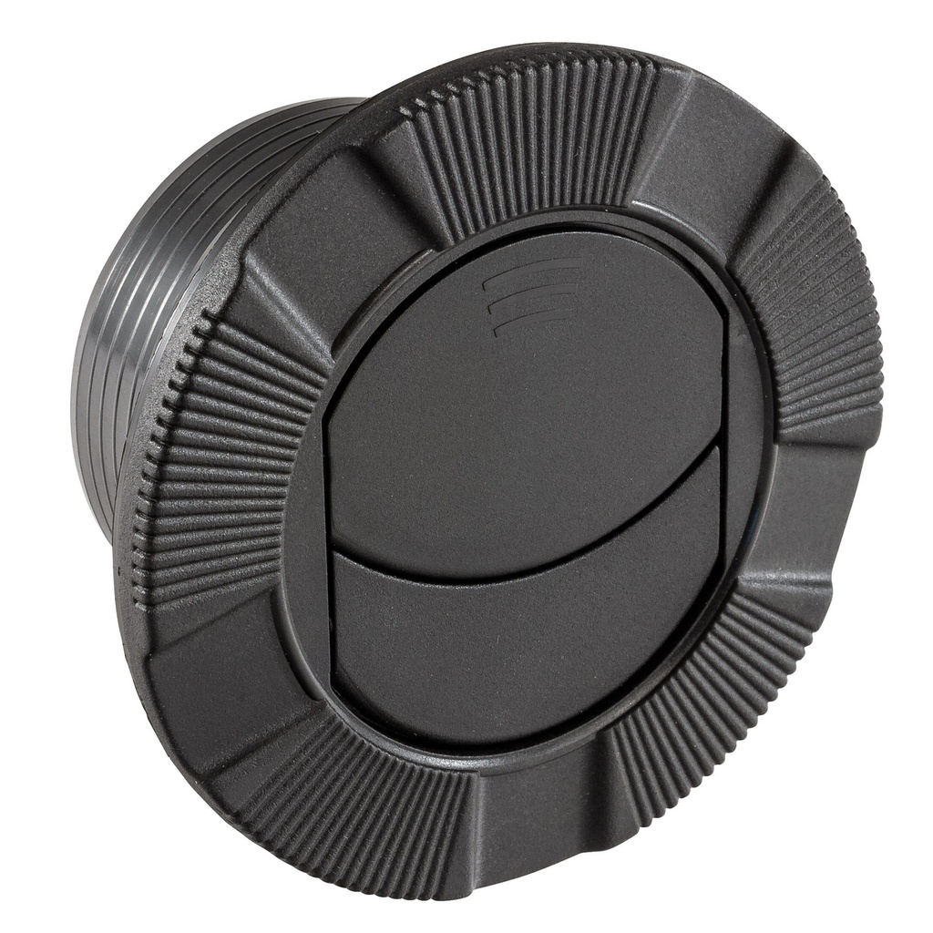 Spal 102mm Round Air Vent – Snap Clip Fitting