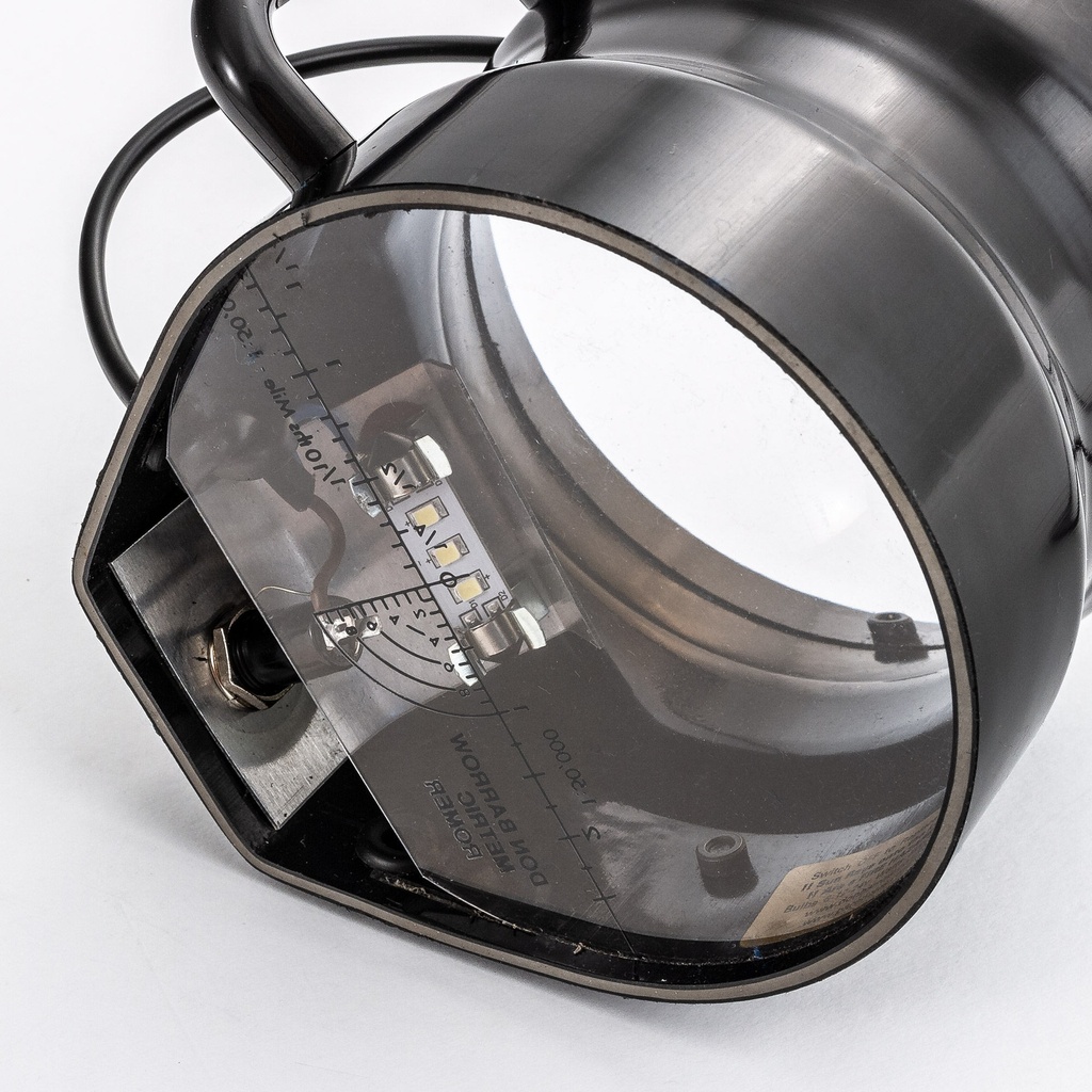Don Barrow LED 'Poti' Map Magnifier Light With Base Plate & Hook