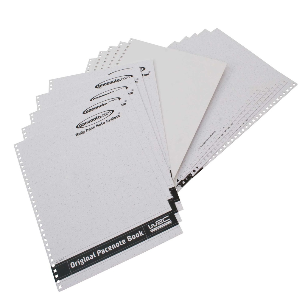 Pacenote.com The Rally Pace Note System - Covers Set for 5 Books
