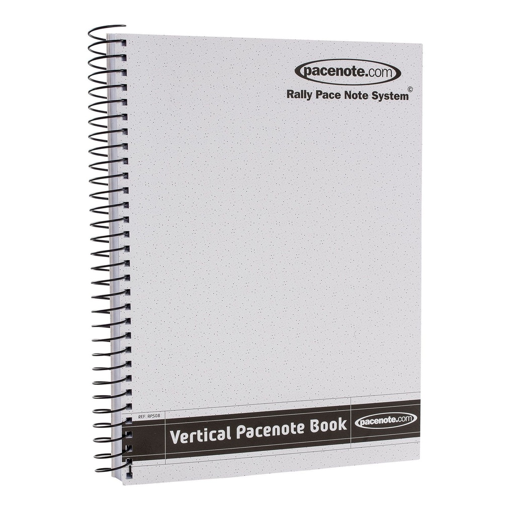 Pacenote.com Vertical Pace Note Book