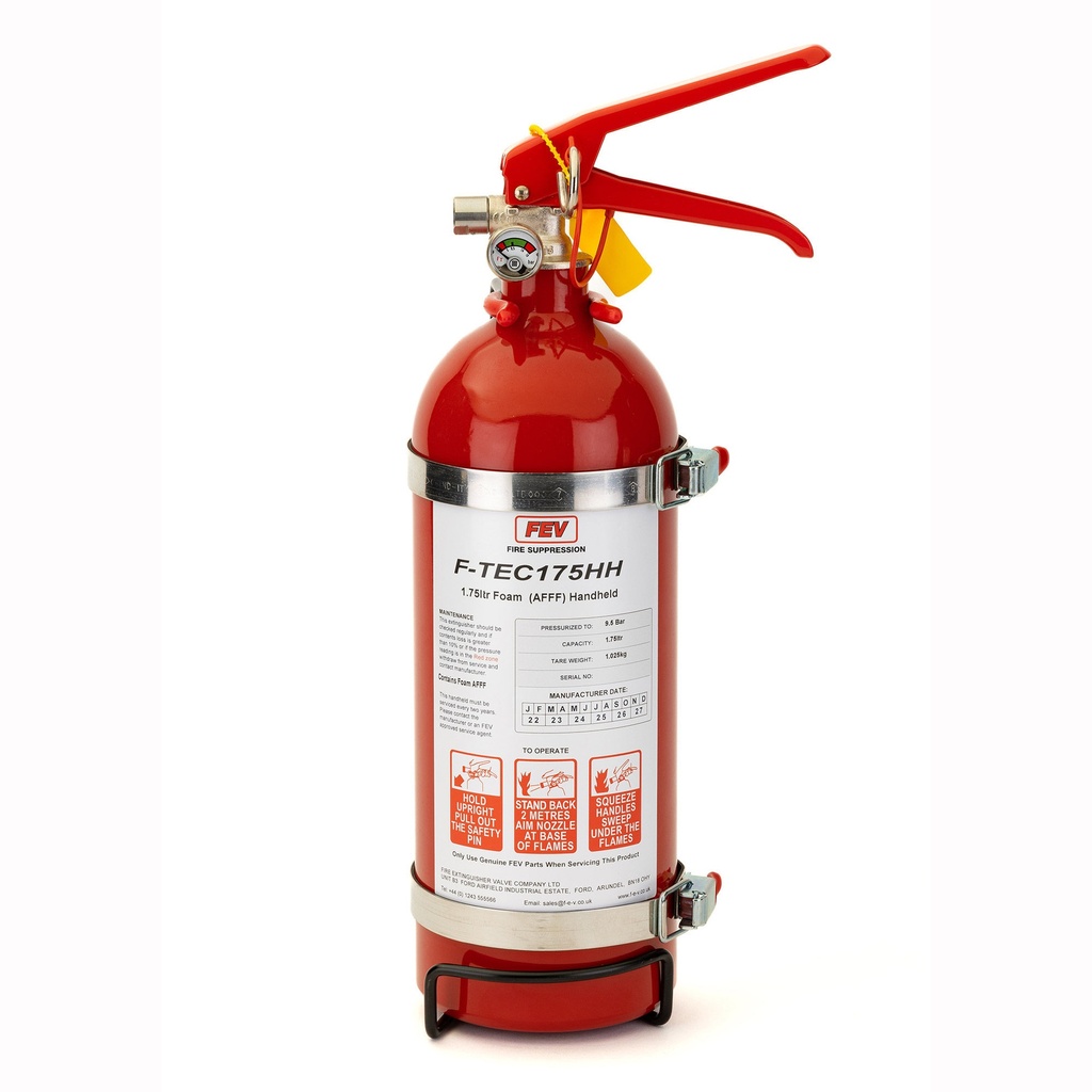 FEV 1.75 Litre F-TEC Foam Hand Held Fire Extinguisher