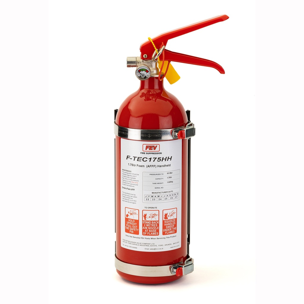 FEV 1.75 Litre F-TEC Foam Hand Held Fire Extinguisher