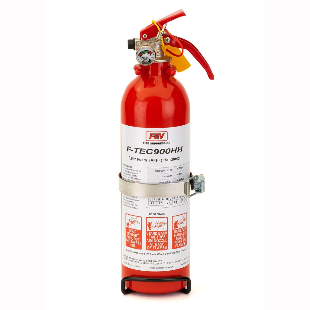 FEV 0.9 Litre F-TEC Foam Hand Held Fire Extinguisher