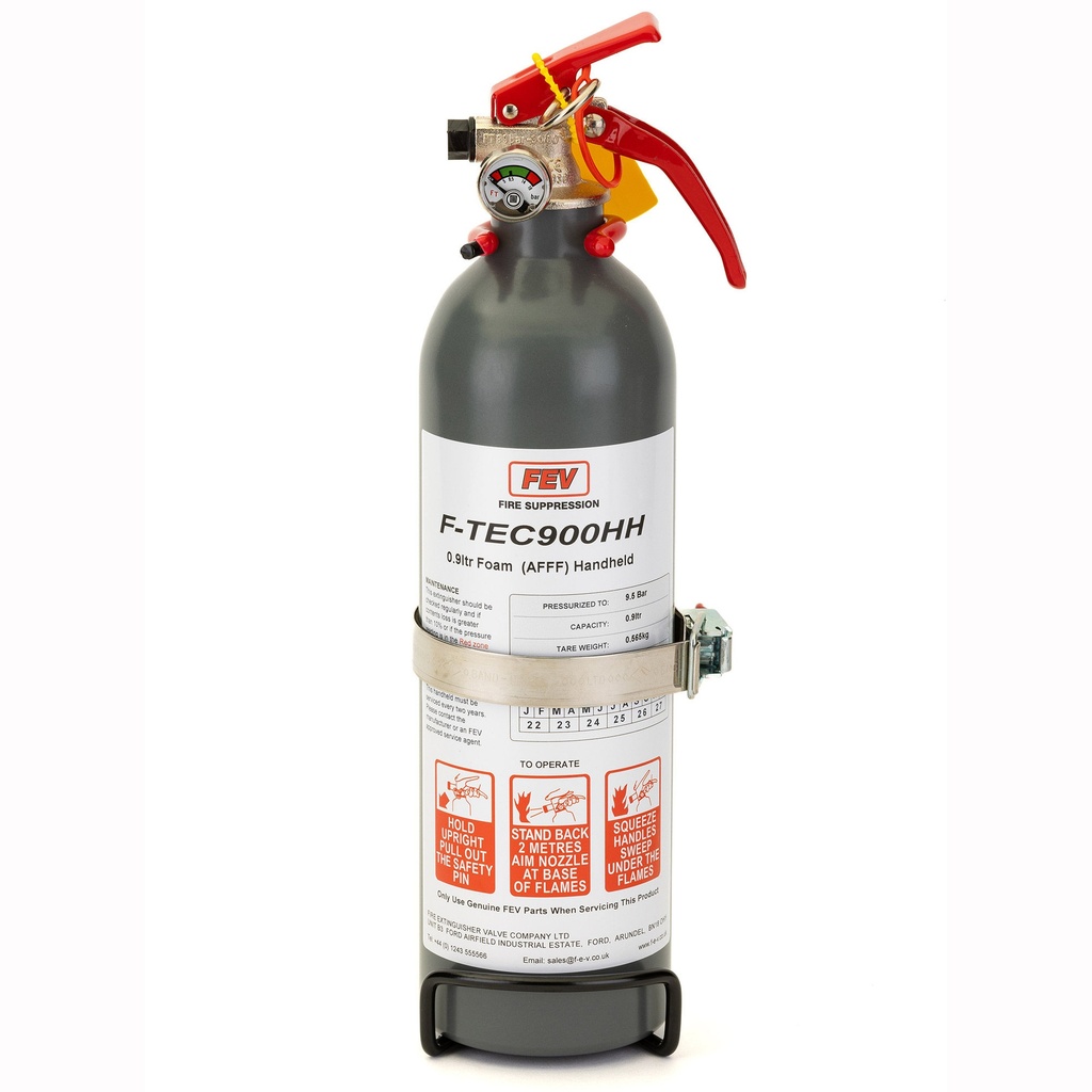 FEV 0.9 Litre F-TEC Foam Hand Held Fire Extinguisher