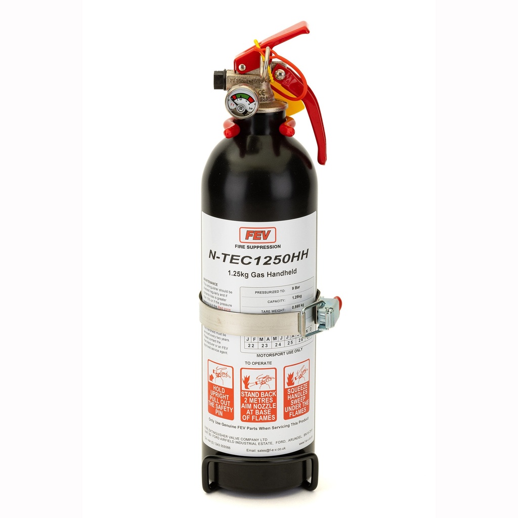 FEV 1.25Kg N-TEC Gas Hand Held Fire Extinguisher