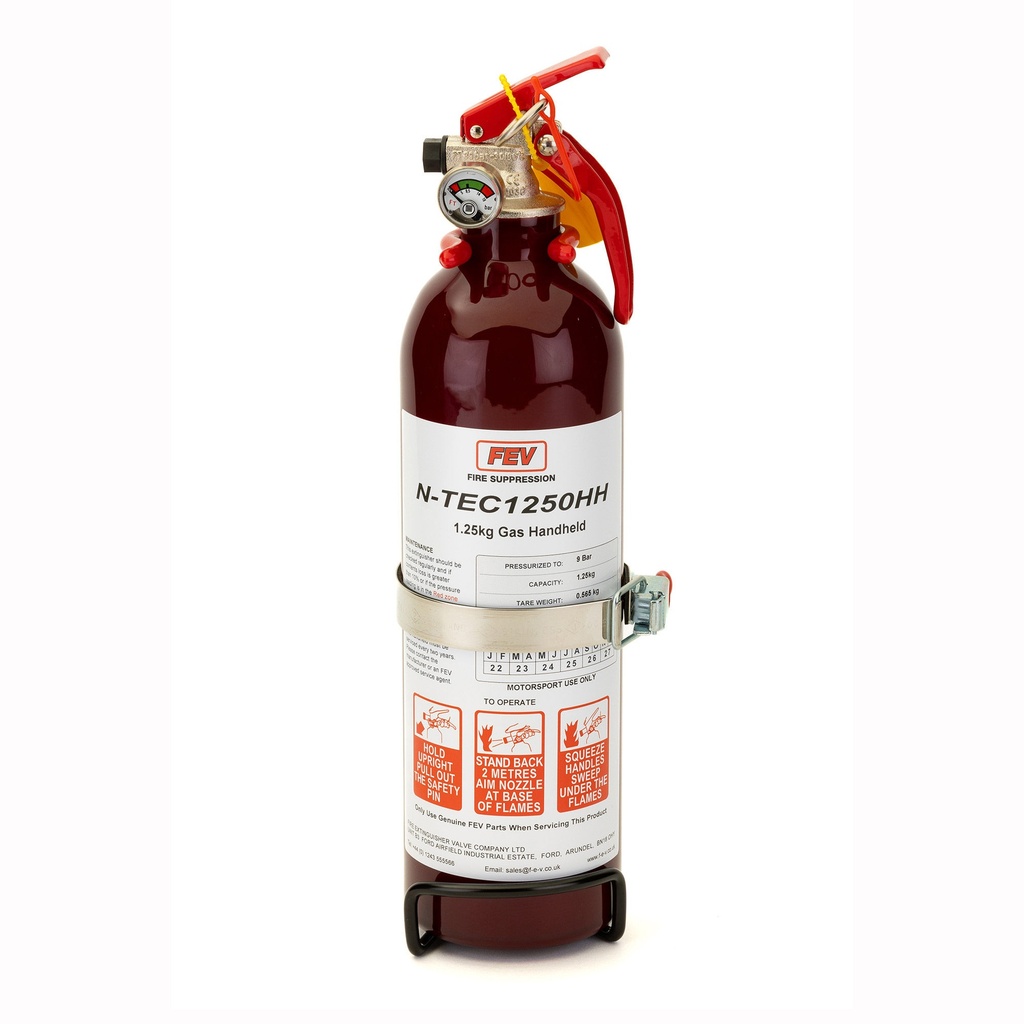 FEV 1.25Kg N-TEC Gas Hand Held Fire Extinguisher