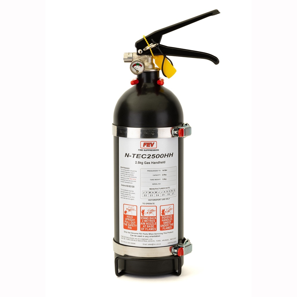 FEV 2.5Kg N-TEC Gas Hand Held Fire Extinguisher