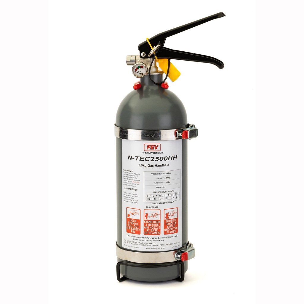 FEV 2.5Kg N-TEC Gas Hand Held Fire Extinguisher