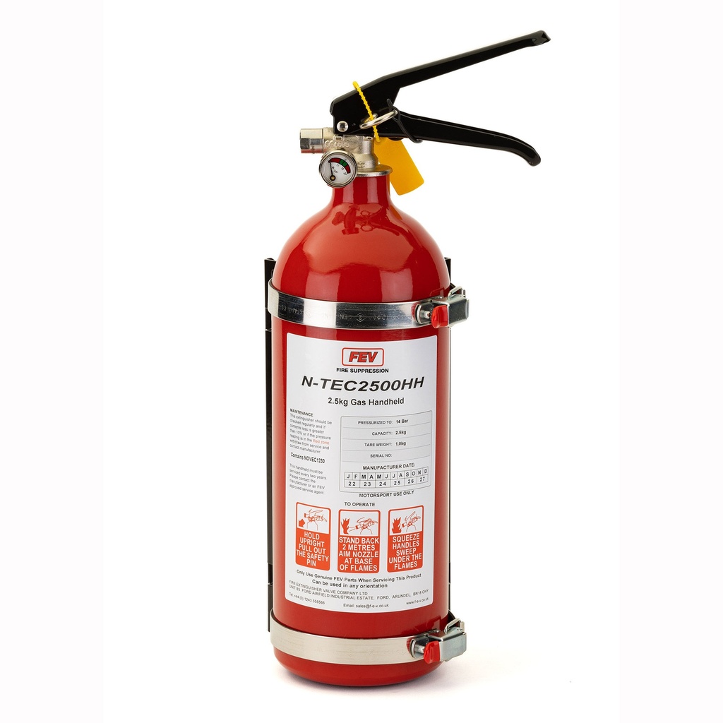 FEV 2.5Kg N-TEC Gas Hand Held Fire Extinguisher