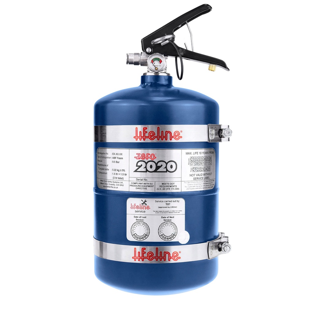 Lifeline Zero 2020 3.0 Litre Mechanical Fire Extinguisher Kit