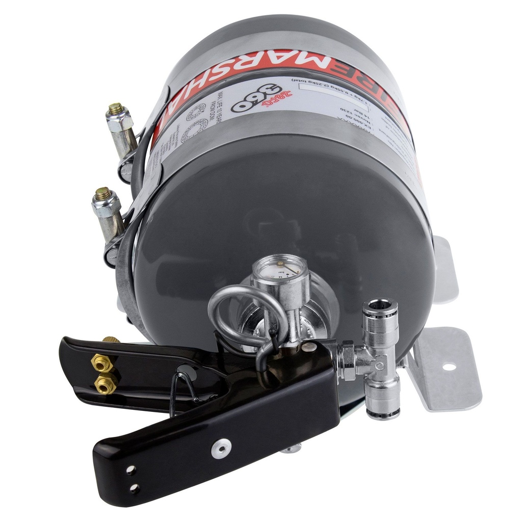 Lifeline Firemarshal Zero 360 2.25Kg Mechanical Fire Extinguisher Kit