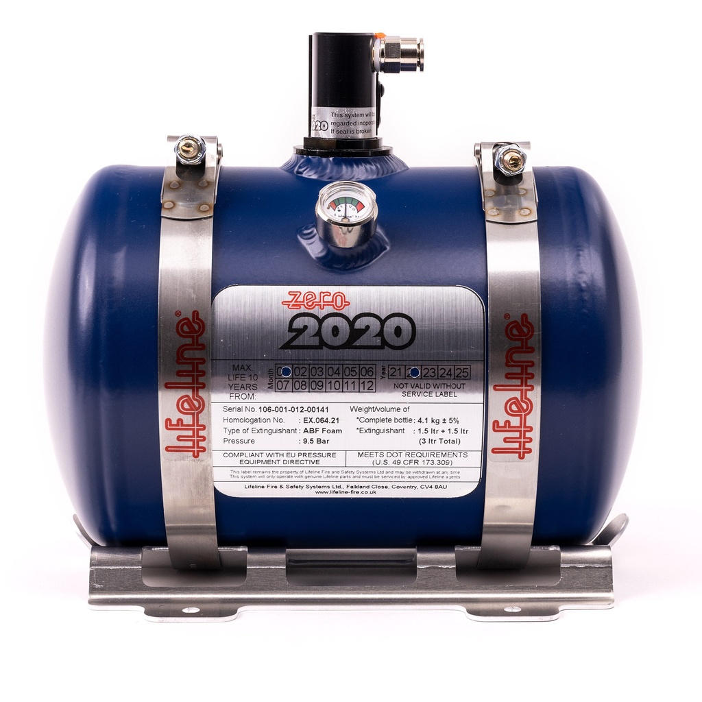 Lifeline Zero 2020 3.0 Litre Electrical Fire Extinguisher Kit