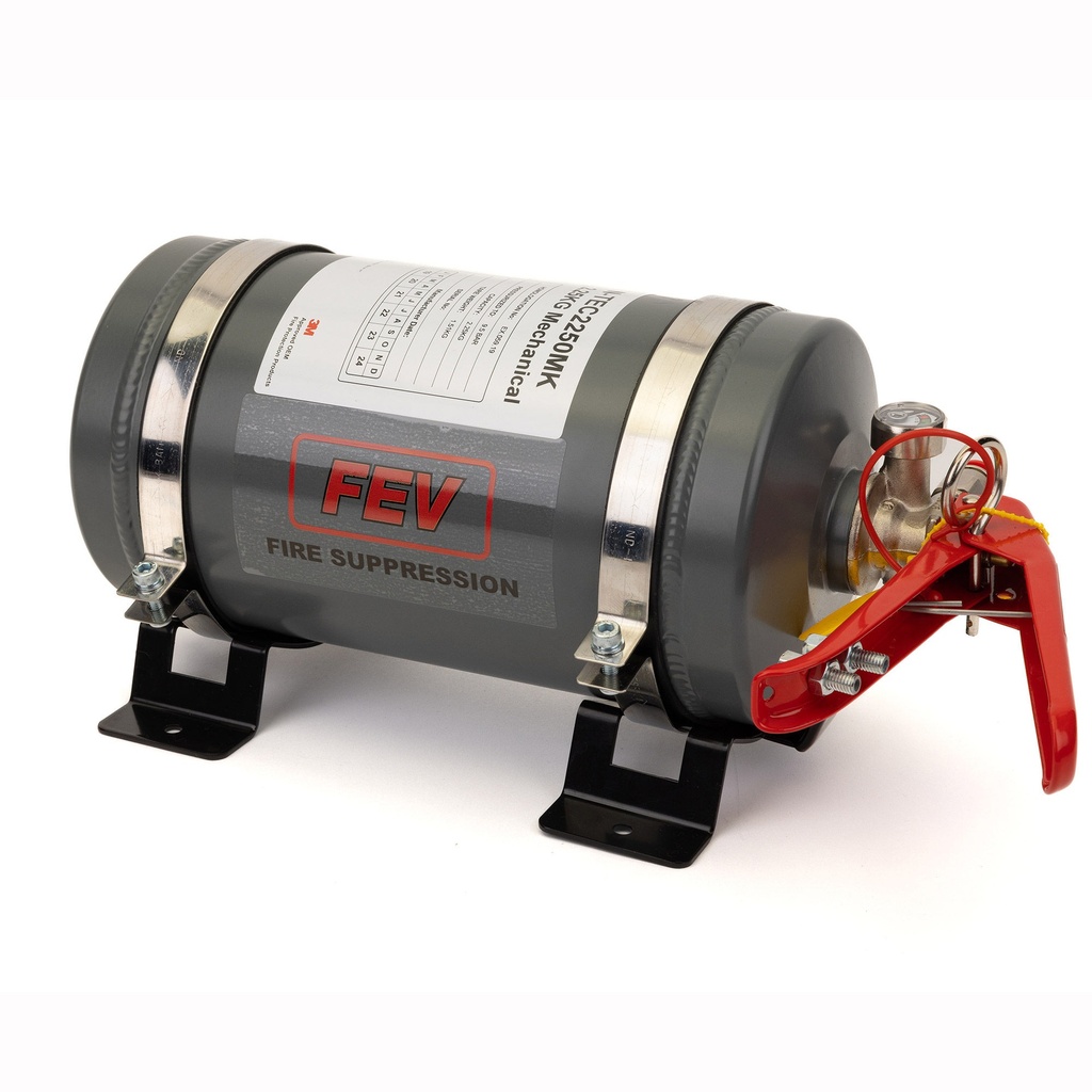 FEV N-TEC 2.25Kg Mechanical Stored Pressure Gas Fire Extinguisher Kit