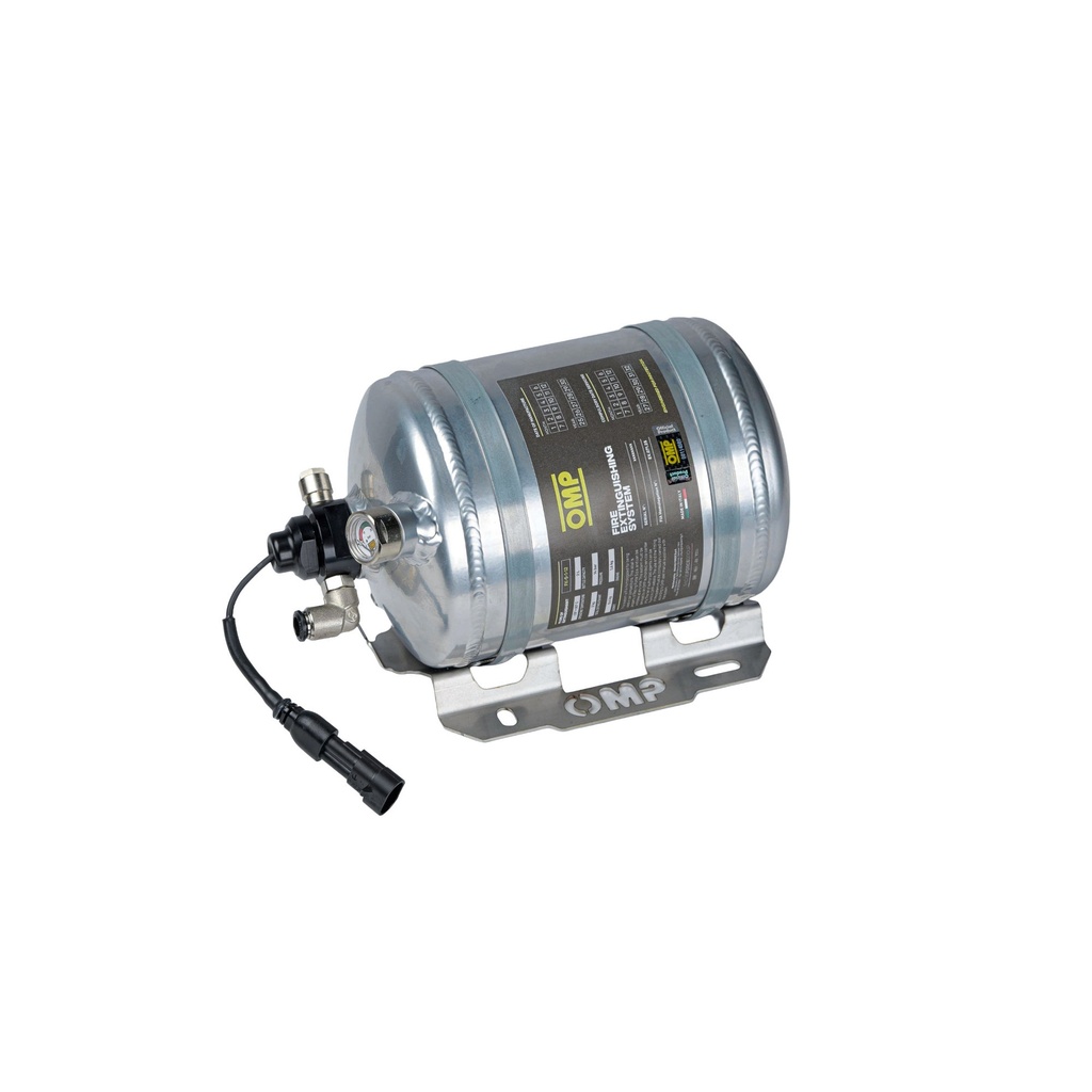 OMP SAL6 Saloon / GT Electrical 2kg Fire Extinguisher System - Alloy Bottle