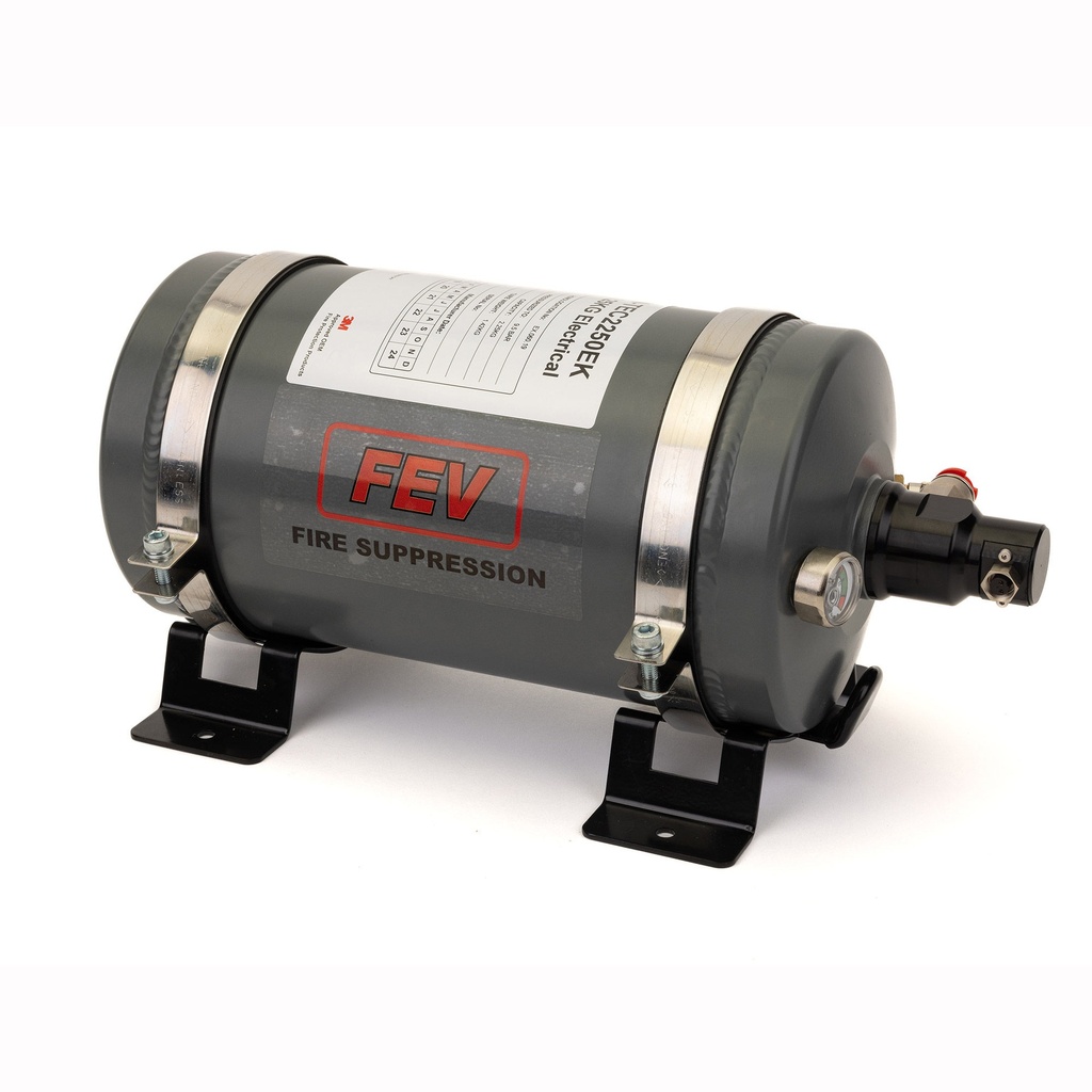 FEV N-TEC 2.25Kg Electrical Stored Pressure Gas Fire Extinguisher Kit