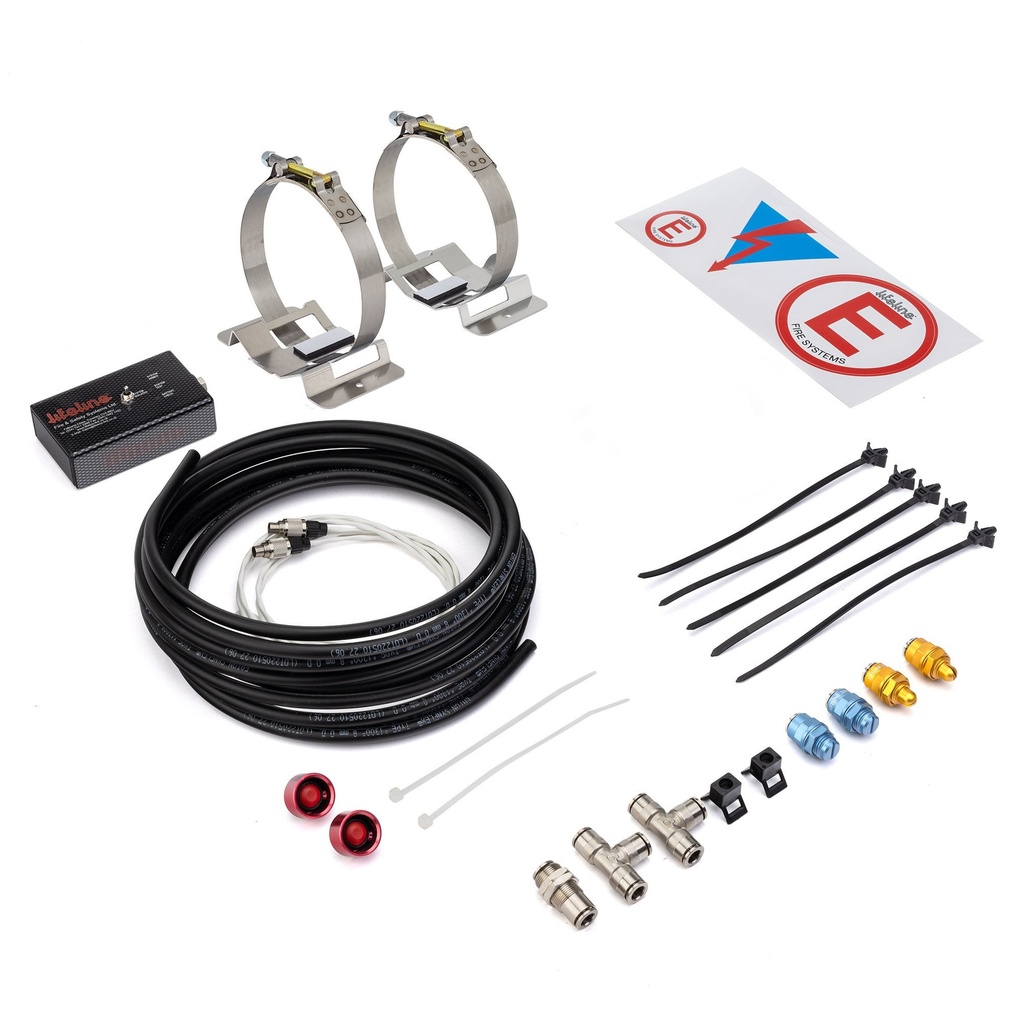 Lifeline Zero 360 Remote Discharge 1.5Kg Electrical Fire Extinguisher Kit