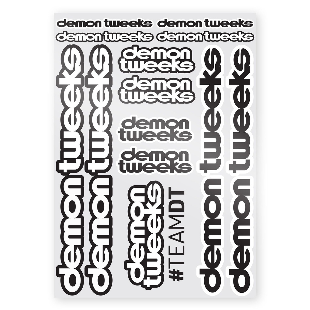 Demon Tweeks Decal Sheet