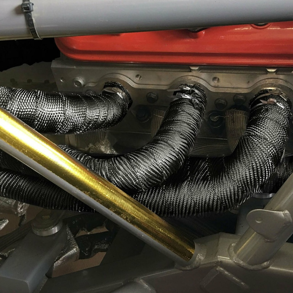 Design Engineering Titanium Exhaust Wrap