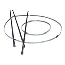 Zircotec Stainless Steel Locking Straps / Attachment Kit
