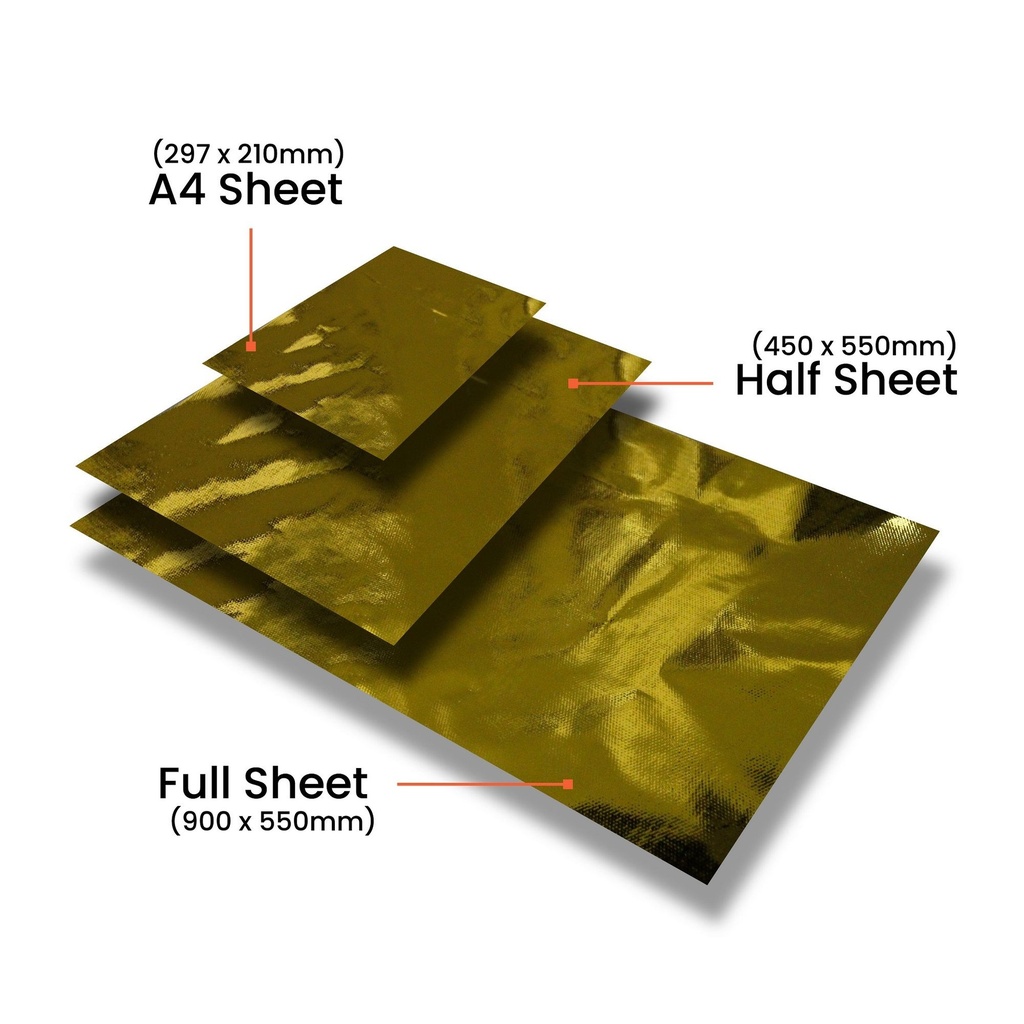 Zircotec Zircoflex 1 Gold Heat Shield Material