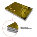 Zircotec Zircoflex 3 Gold Triple Layer Heat Shield Material