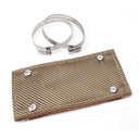 Design Engineering Titanium Exhaust Pipe Heat Shield