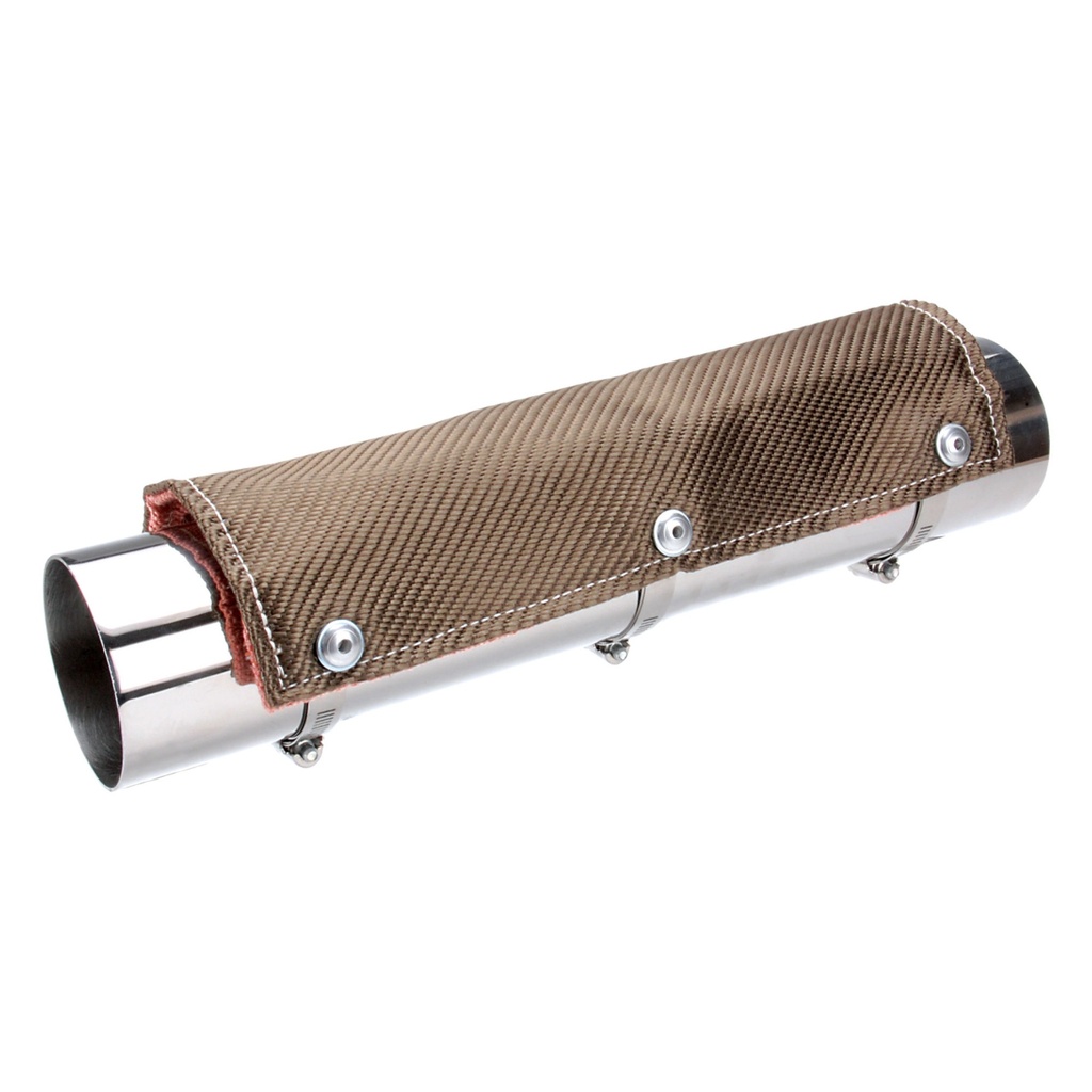 Design Engineering Titanium Exhaust Pipe Heat Shield