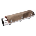 Design Engineering Titanium Exhaust Pipe Heat Shield